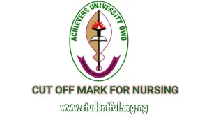 Achievers University Cut Off Mark For Nursing